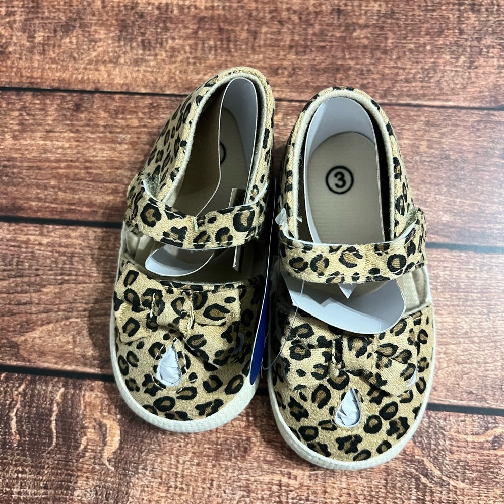Leopard Print Kids Shoes